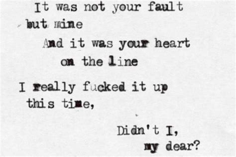 i really messed it up this time lyrics|Mumford & Sons .